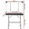 Professional Dog Pet Grooming Table Large Adjustable Heavy Duty Portable w/Arm & Noose & Mesh Tray