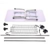 Large Size 46" Grooming Table for Pet Dog and Cat with Adjustable Arm and Clamps Large Heavy Duty Animal grooming table