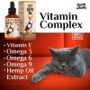 HÐµmp Oil for Dogs Cats HiÑ€ and JÐ¾int SuppÐ¾rt and Skin HÐµalth AnxiÐµty CÐ°lm PÐ°in Omega 3 6 9 and VitÐ°mins B C E