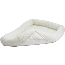 MidWest Quiet Time Fleece Bolster Bed for Dogs (Option: Large)