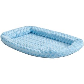 MidWest Double Bolster Pet Bed Blue (Option: Blue-Small)