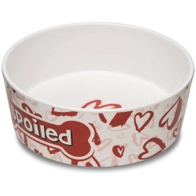 Loving Pets Dolce Moderno Bowl (Option: Spoiled Red Heart Design)