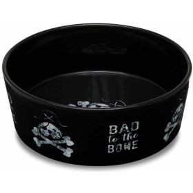 Loving Pets Dolce Moderno Bowl (Option: Bad to the Bone Design)