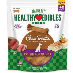 Nylabone Healthy Edibles Wholesome Dog Chews (Option: Variety Pack)