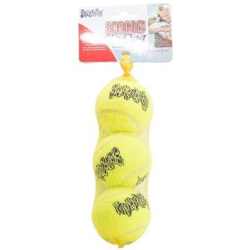 KONG Air KONG Squeakers Tennis Balls (Option: Medium 3 count)