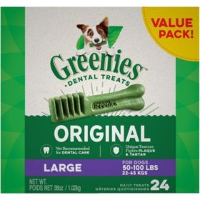 Greenies Dental Dog Treats (Option: Large)