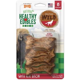 Nylabone Natural Healthy Edibles Wild Bison Chew Treats (Option: 8 Pack)