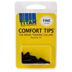 Titan Comfort Tips for Prong Training Collars (Option: Fine)