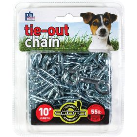 Prevue Pet Products Tie out Chain Medium Duty (Option: 10 Foot)